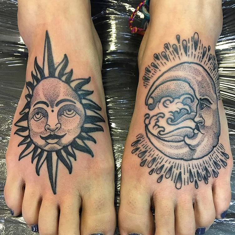 1656967894 964 85 alucinantes tatuajes de sol y luna y su significado