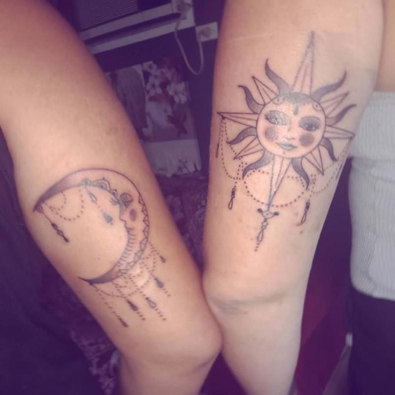 1656967895 7 85 alucinantes tatuajes de sol y luna y su significado