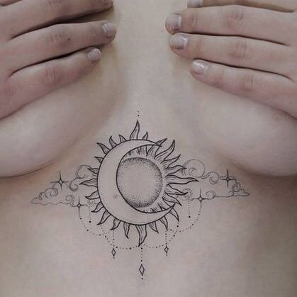1656967899 547 85 alucinantes tatuajes de sol y luna y su significado