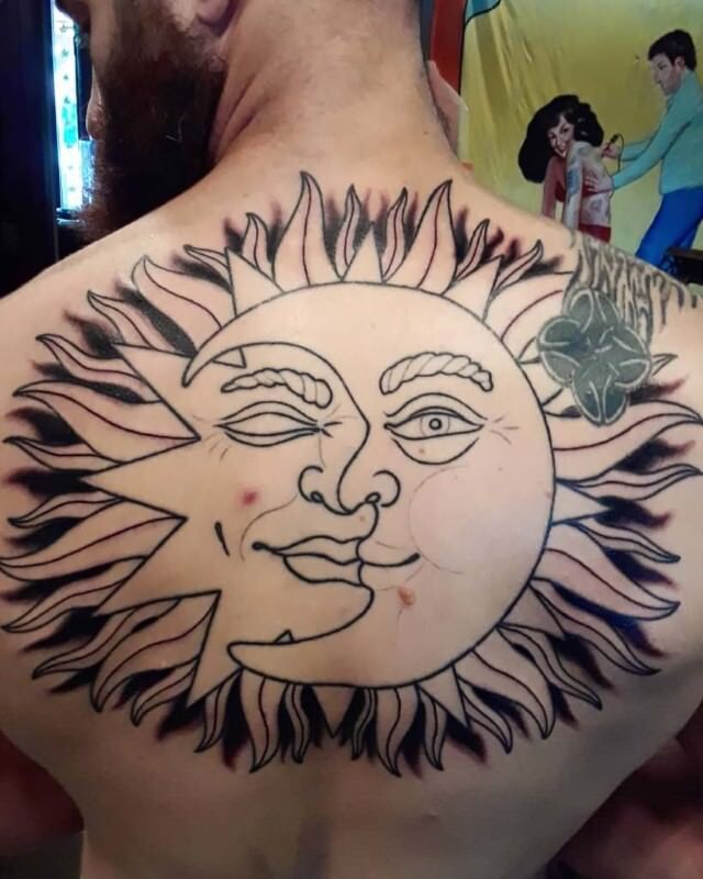 1656967902 628 85 alucinantes tatuajes de sol y luna y su significado