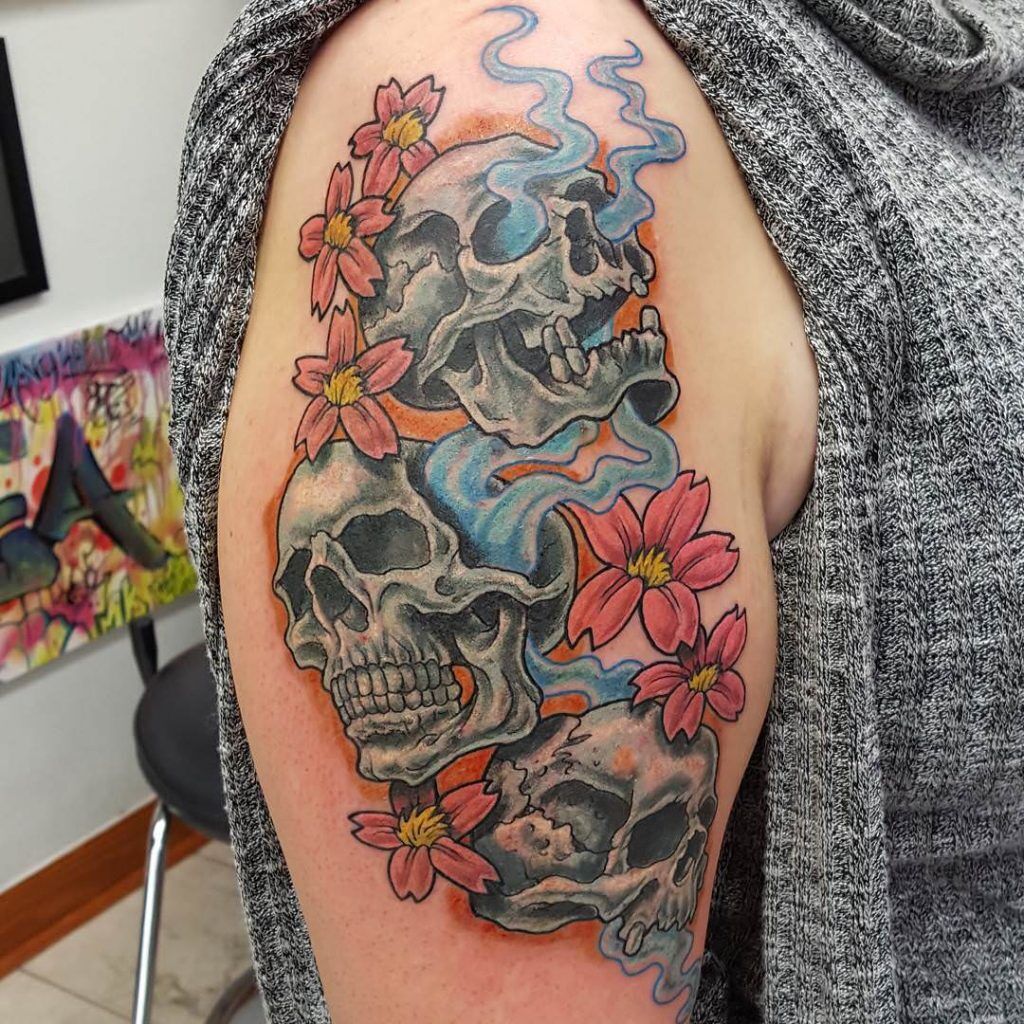 1656992374 248 75 tatuajes de calaveras alucinantes y su significado