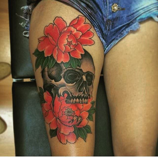 1656992382 651 75 tatuajes de calaveras alucinantes y su significado