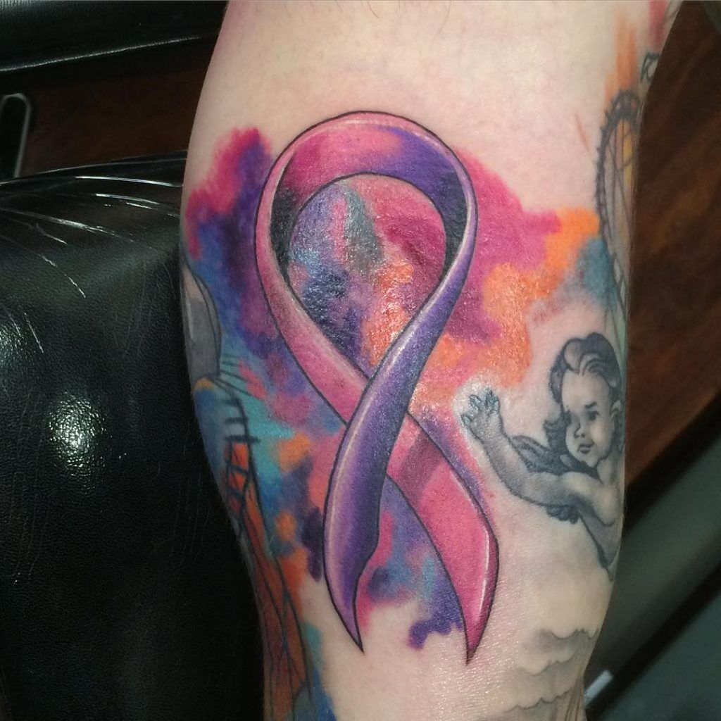 1657042516 956 85 hermosos tatuajes de cintas de cancer y su significado
