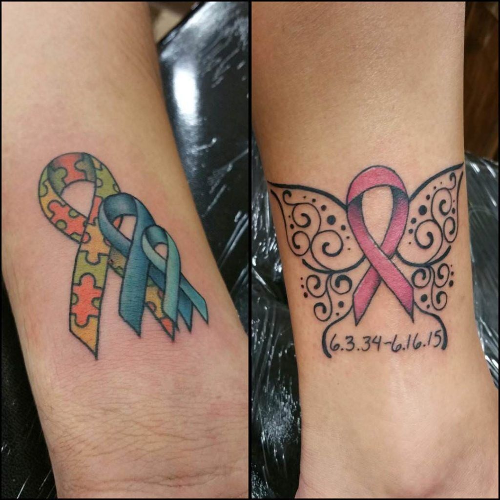 1657042517 908 85 hermosos tatuajes de cintas de cancer y su significado