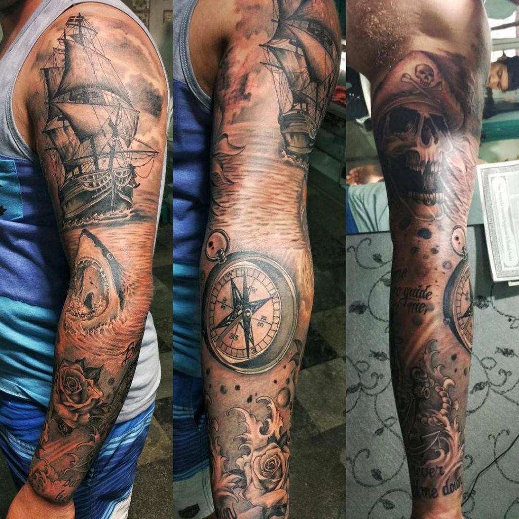 1657106315 778 75 tatuajes del oceano alucinantes y su significado