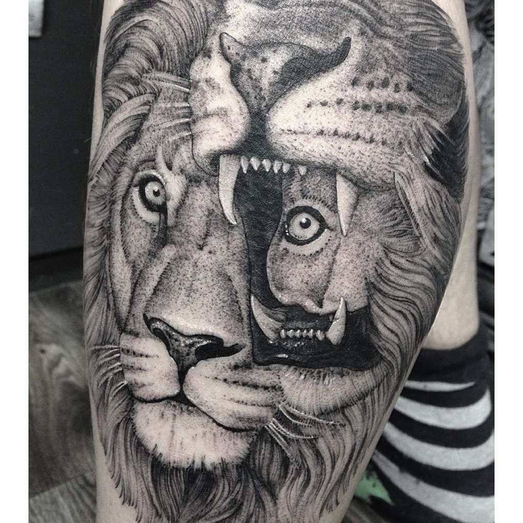 1657173460 191 85 tatuajes de leones alucinantes y su significado