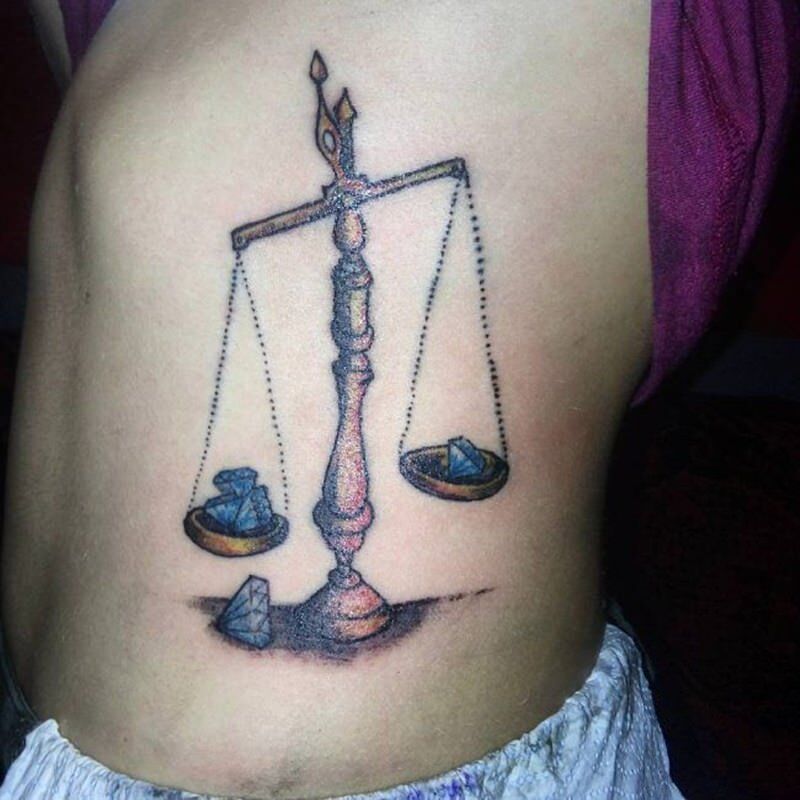 1657174179 426 115 alucinantes tatuajes de Libra y su significado