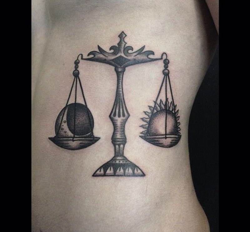 1657174187 582 115 alucinantes tatuajes de Libra y su significado