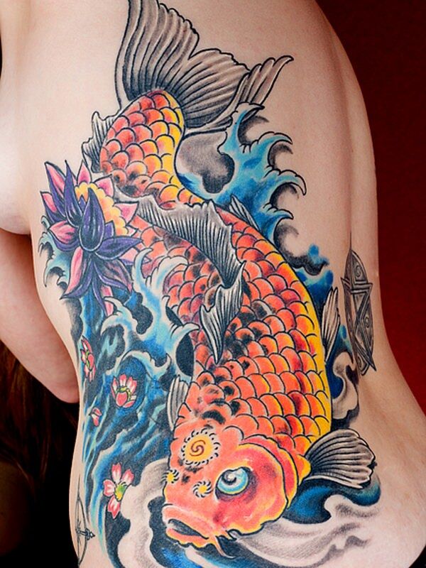 1657187876 554 65 alucinantes tatuajes de peces koi y su significado