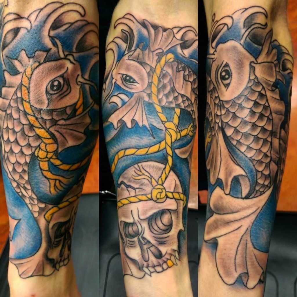 1657187879 801 65 alucinantes tatuajes de peces koi y su significado