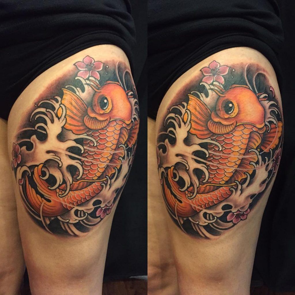 1657187880 690 65 alucinantes tatuajes de peces koi y su significado