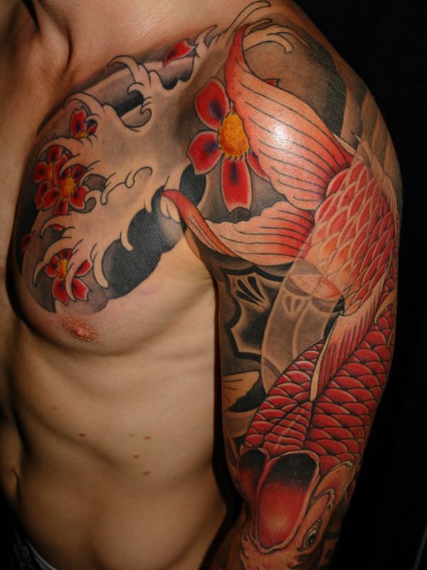 1657187884 182 65 alucinantes tatuajes de peces koi y su significado