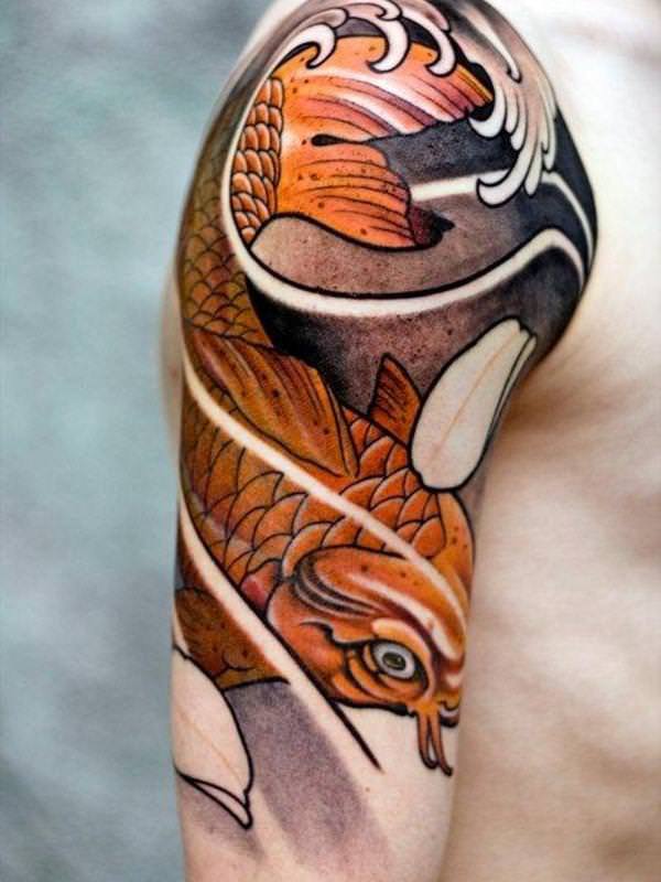 1657187884 873 65 alucinantes tatuajes de peces koi y su significado