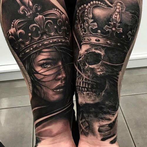 1657191012 206 85 alucinantes tatuajes de reyes y reinas y su significado