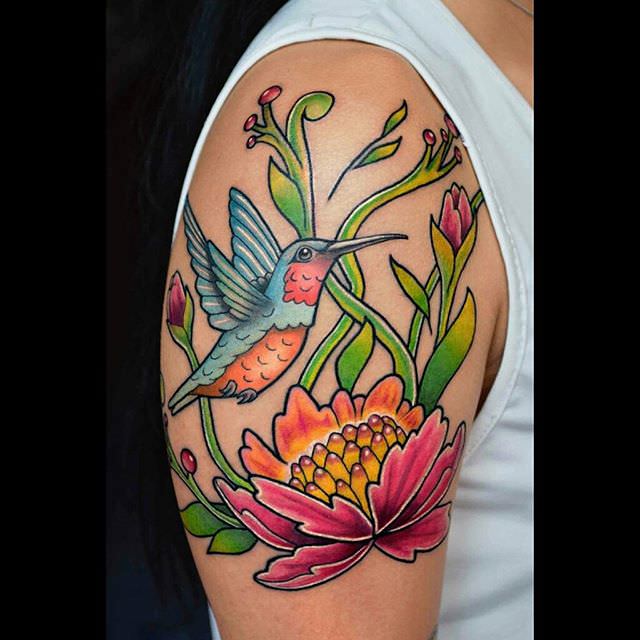 1657256458 424 45 alucinantes tatuajes de colibries y su significado
