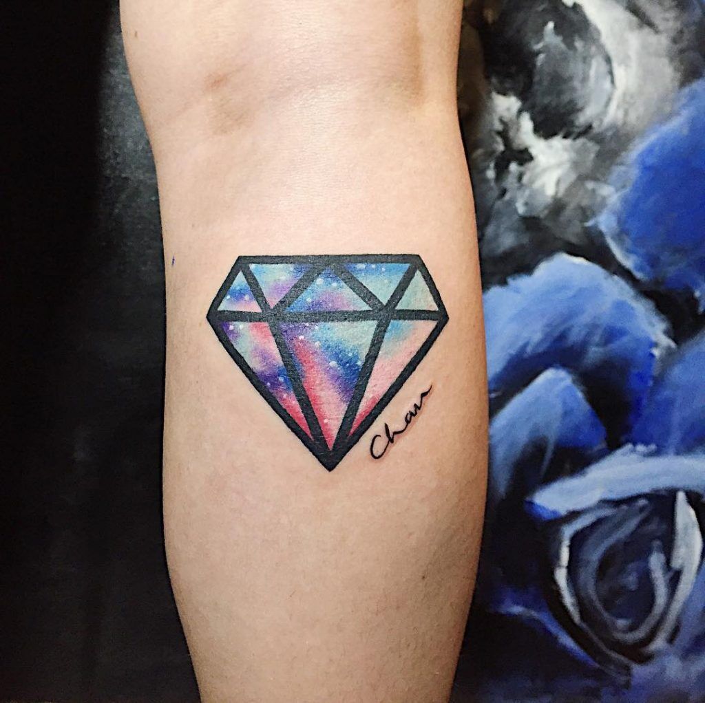 1657420102 532 75 tatuajes de diamantes alucinantes y su significado