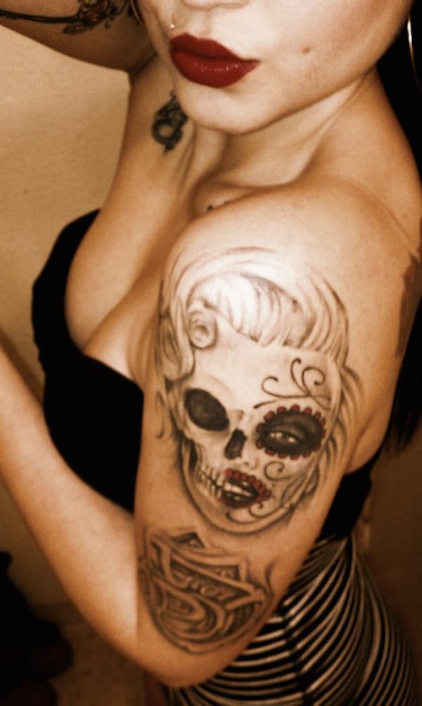 1657423172 715 75 alucinantes disenos de tatuajes del Dia de los Muertos