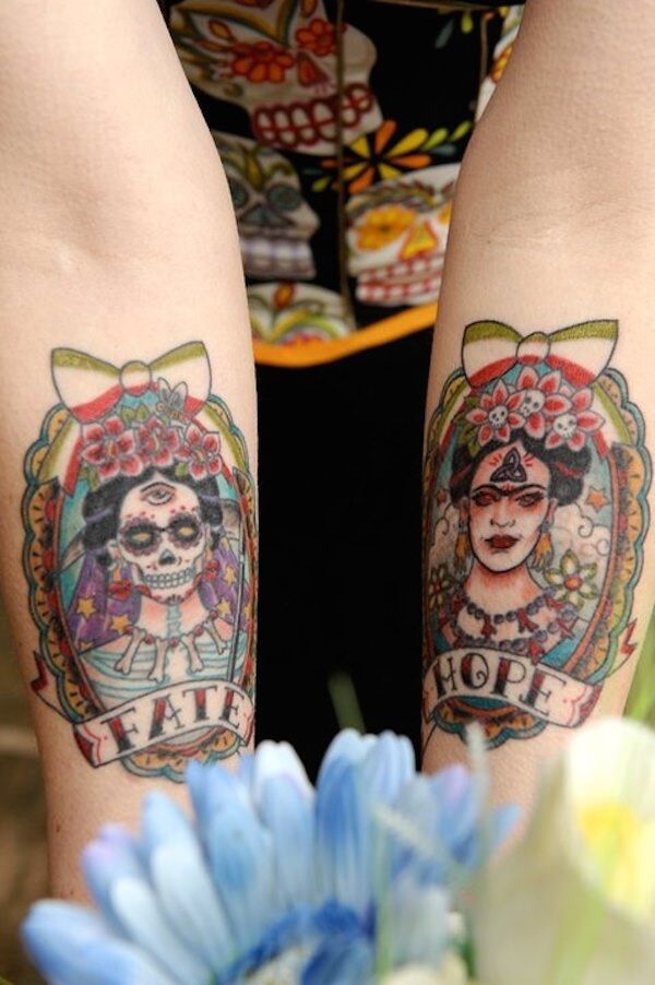 1657423172 977 75 alucinantes disenos de tatuajes del Dia de los Muertos