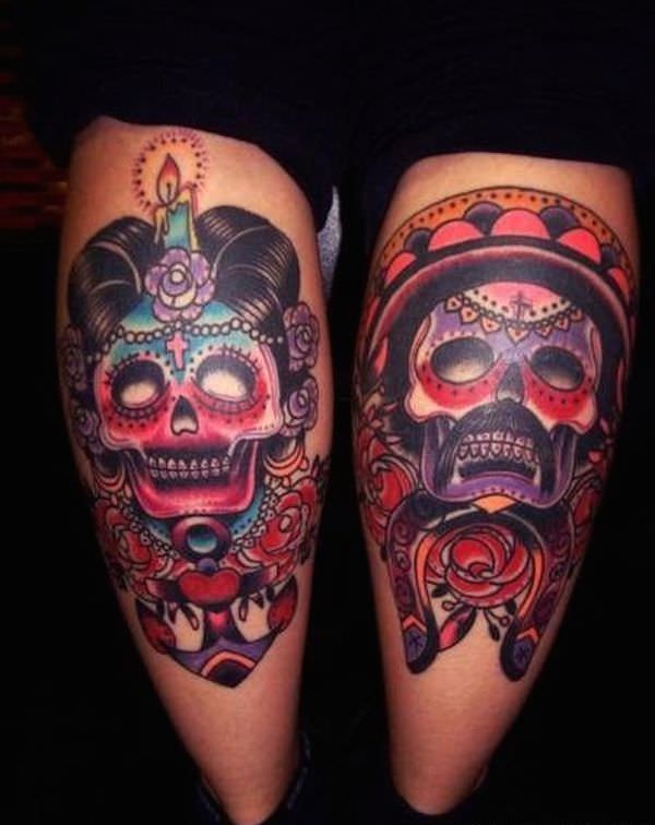 1657423178 298 75 alucinantes disenos de tatuajes del Dia de los Muertos