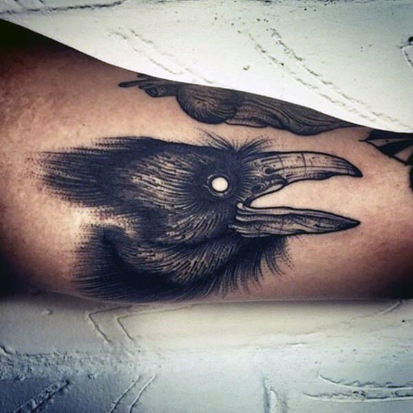 1657441092 481 105 tatuajes de cuervos alucinantes y su significado