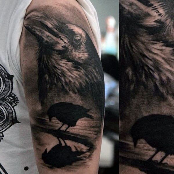1657441093 374 105 tatuajes de cuervos alucinantes y su significado
