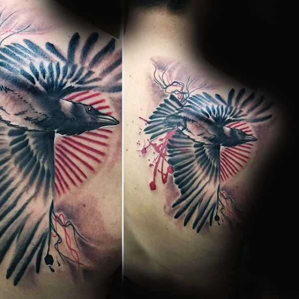 1657441093 777 105 tatuajes de cuervos alucinantes y su significado