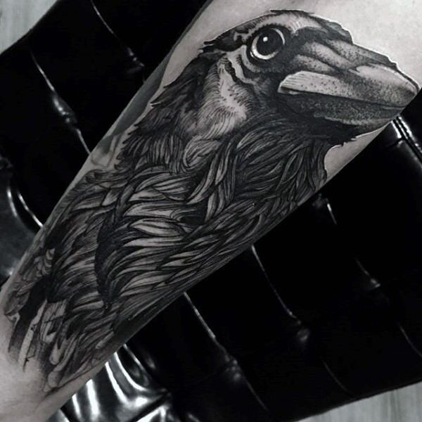1657441093 880 105 tatuajes de cuervos alucinantes y su significado