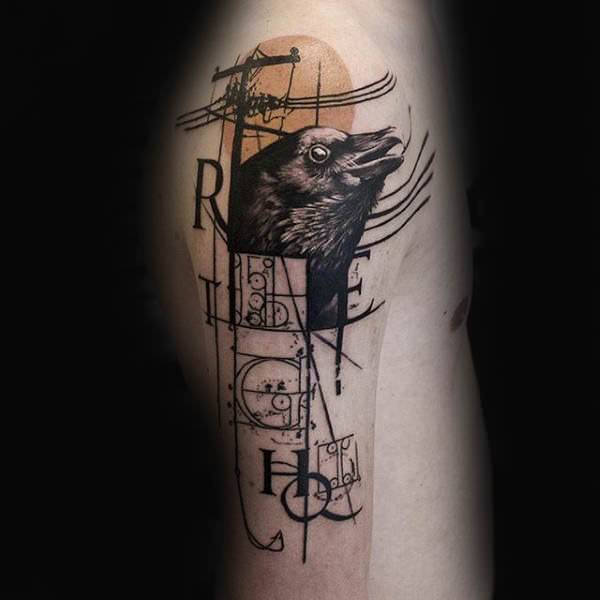 1657441098 691 105 tatuajes de cuervos alucinantes y su significado