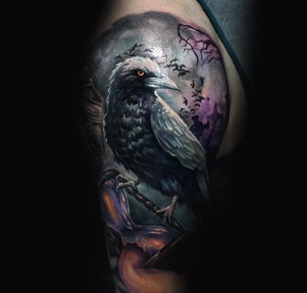 1657441099 279 105 tatuajes de cuervos alucinantes y su significado