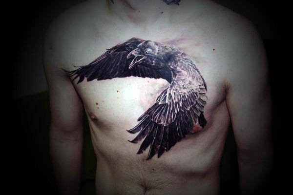 1657441099 599 105 tatuajes de cuervos alucinantes y su significado