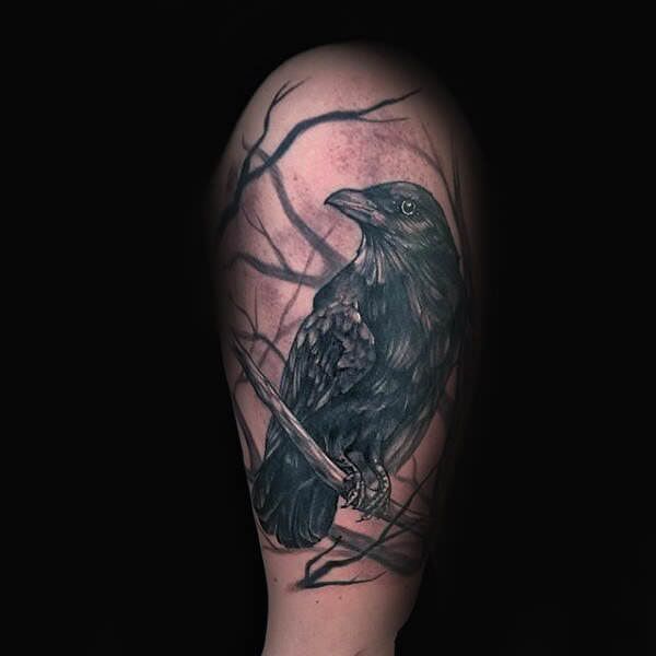 1657441099 848 105 tatuajes de cuervos alucinantes y su significado
