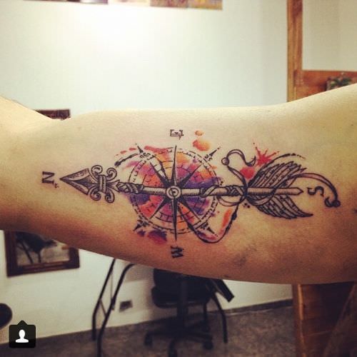 1657450852 489 85 asombrosos tatuajes de brujulas y nauticos con significado