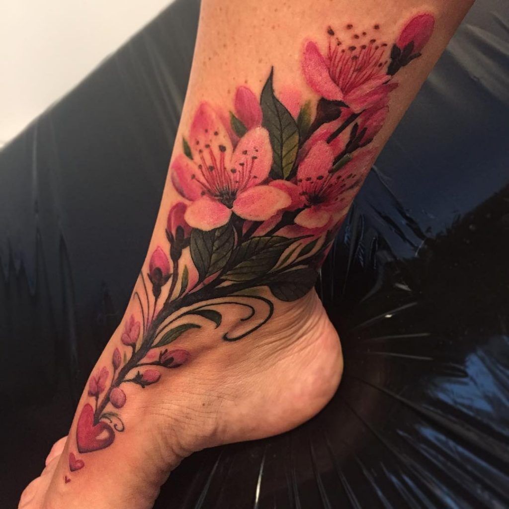 1657464010 971 75 asombrosos tatuajes de flores de cerezo y su significado