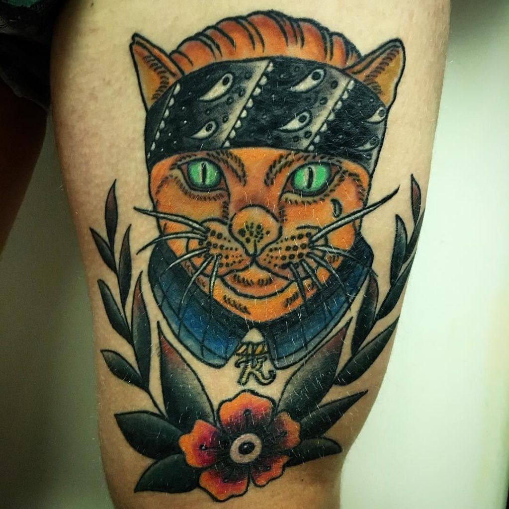 1657466489 570 135 tatuajes de gatos alucinantes y su significado
