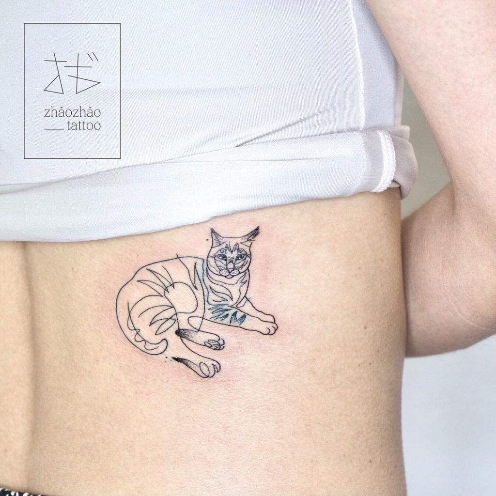 1657466490 774 135 tatuajes de gatos alucinantes y su significado
