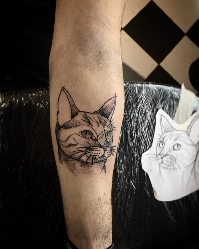 1657466492 898 135 tatuajes de gatos alucinantes y su significado