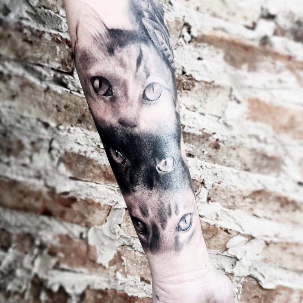 1657466496 214 135 tatuajes de gatos alucinantes y su significado
