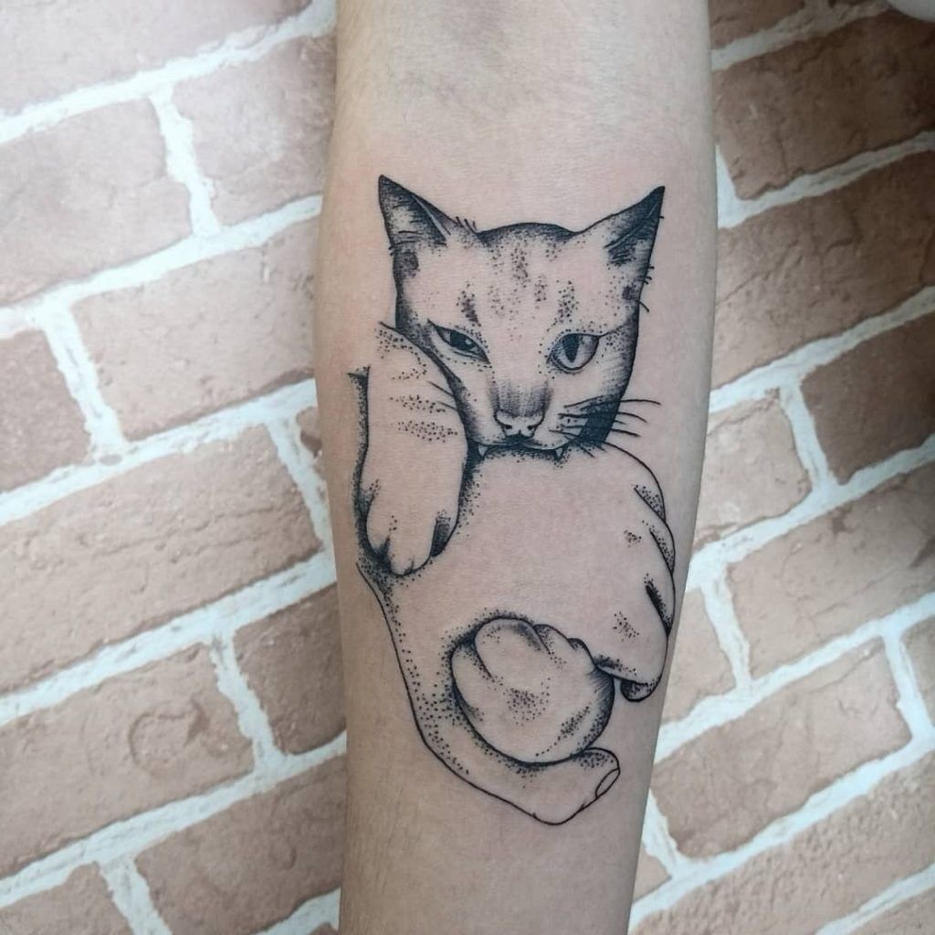 1657466496 345 135 tatuajes de gatos alucinantes y su significado