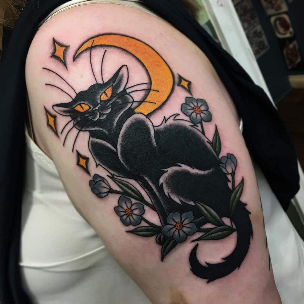 1657466497 296 135 tatuajes de gatos alucinantes y su significado