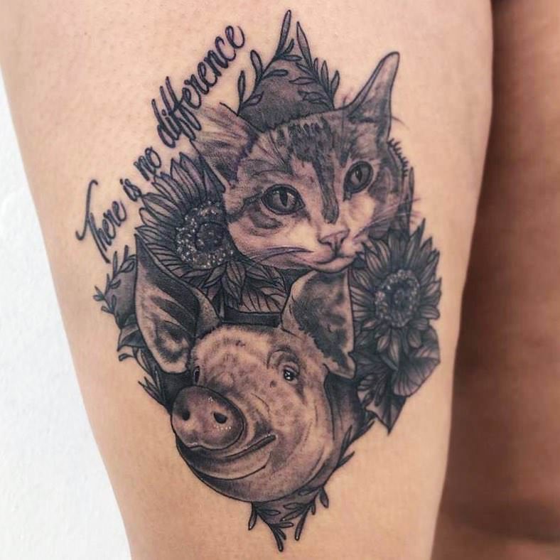 1657466497 597 135 tatuajes de gatos alucinantes y su significado