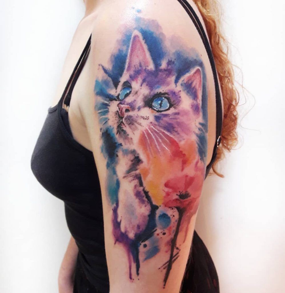 1657466498 228 135 tatuajes de gatos alucinantes y su significado