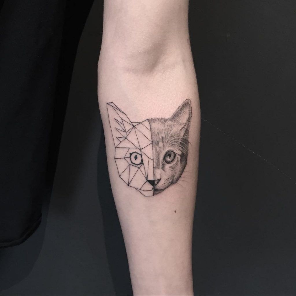 1657466502 451 135 tatuajes de gatos alucinantes y su significado