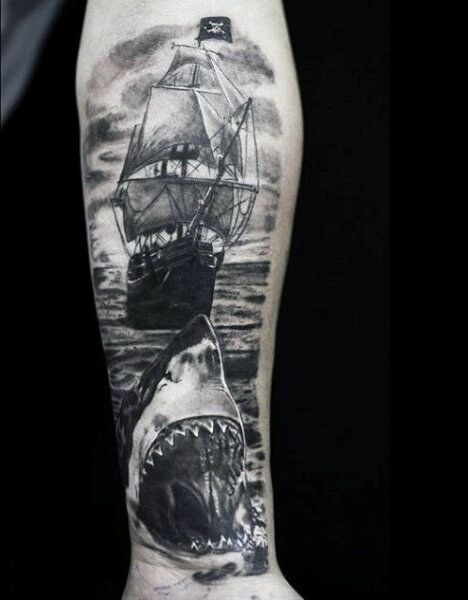 1657518119 591 85 tatuajes de tiburones alucinantes y su significado