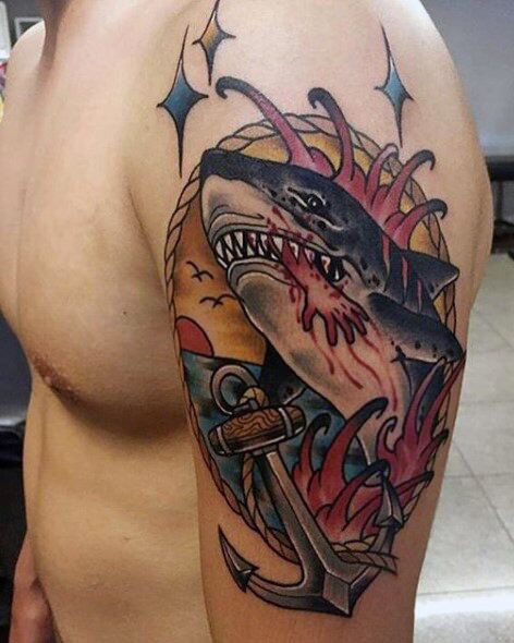 1657518122 582 85 tatuajes de tiburones alucinantes y su significado