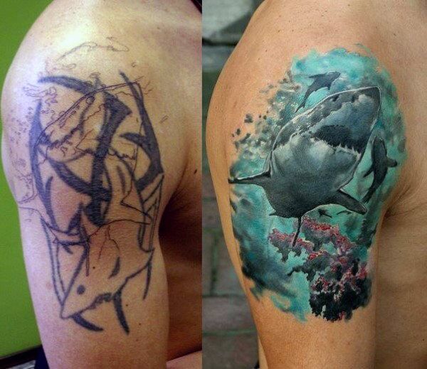 1657518125 612 85 tatuajes de tiburones alucinantes y su significado