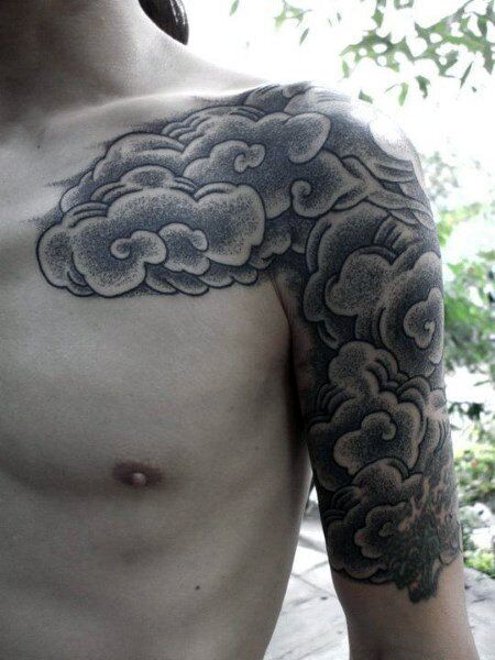 1657523814 375 85 tatuajes de nubes alucinantes y su significado