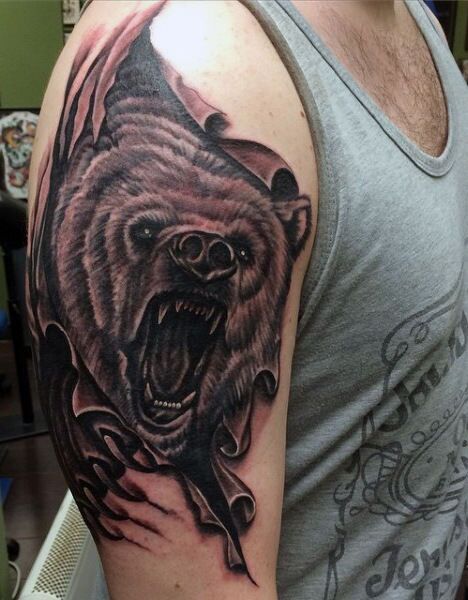 1657547727 368 65 tatuajes de osos alucinantes y su significado