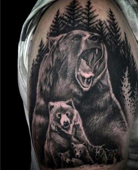 1657547731 556 65 tatuajes de osos alucinantes y su significado