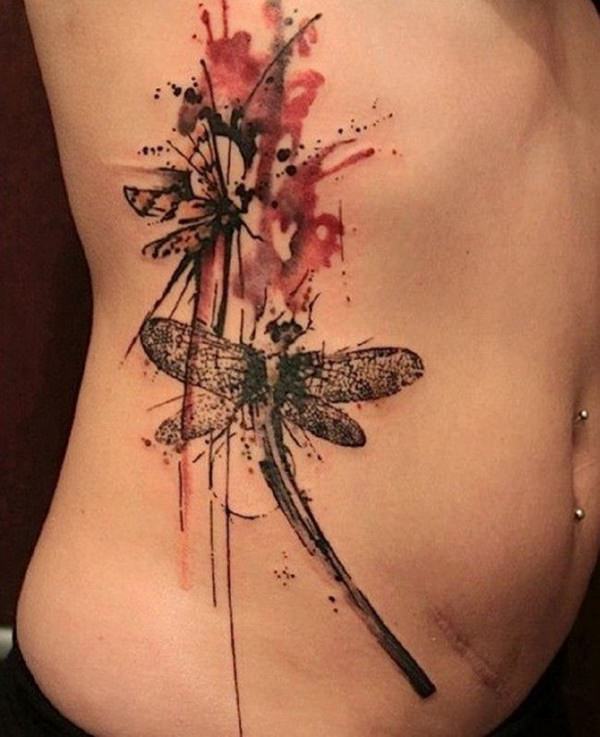 85 tatuajes de libelulas alucinantes y su significado