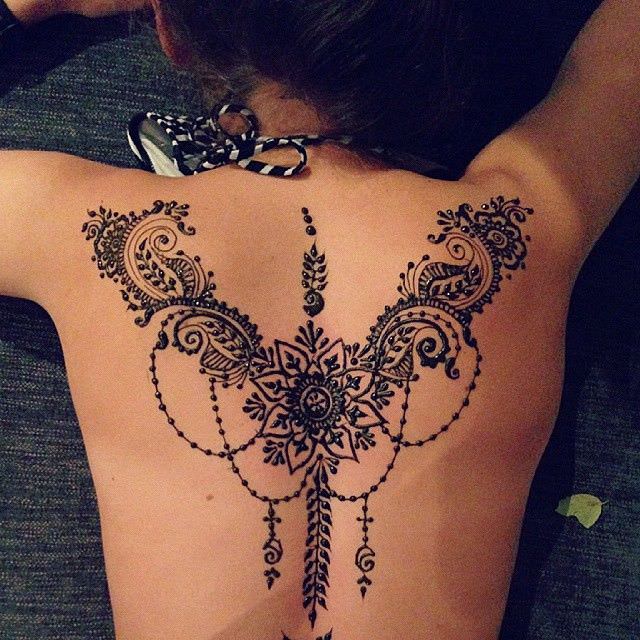 Large Henna Tattoo